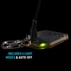 Nite Ize Radiant Rechargeable Microlight - Rechargeable Keychain Flashlight with