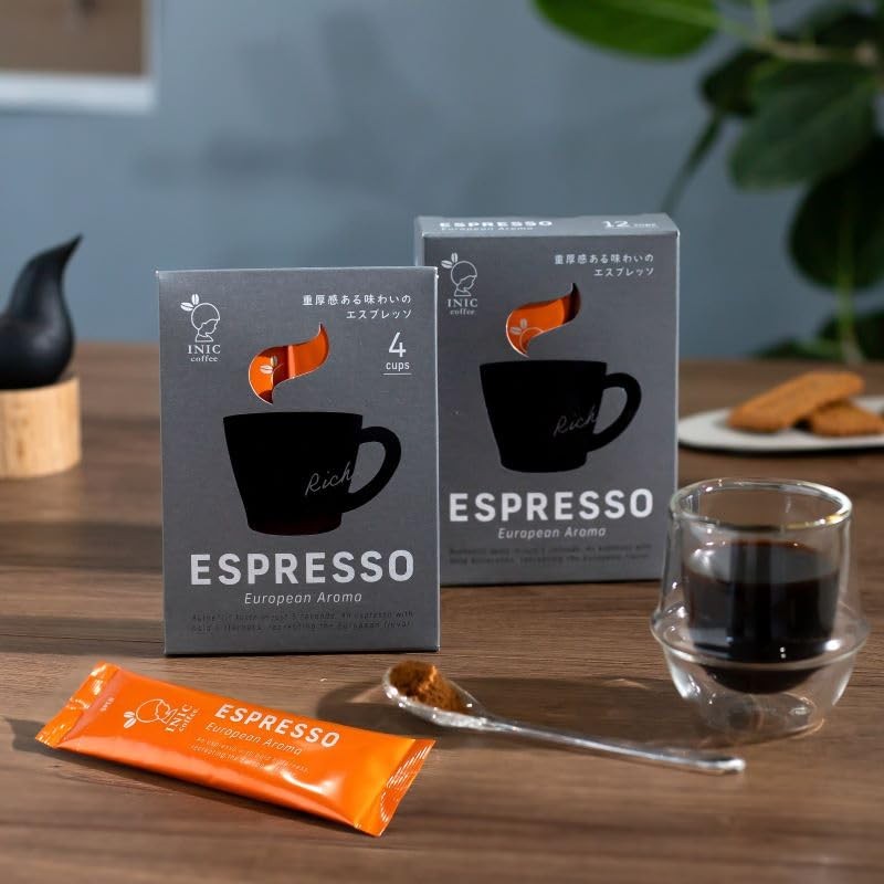 INIC coffee European Aroma Espresso Sticks, 12 Sticks (Espresso), Best
