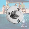 YUSOVE Garboard Drain Plug Kit,Marine 316 Stainless Steel Drain Plug