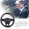 Ergocar Sport Carbon Fiber & First Layer Cowhide Car Steering