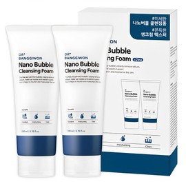 Dr. Bang Gi-won Nano Bubble Cleansing Foam, 200ml, 2 pieces / 닥터방기원 나노 버블 클렌징 폼, 200ml, 2개