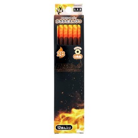 Sunstar Stationery S5018480 Pencil, 2B, Dozen, Fire