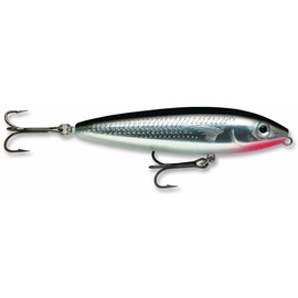 Rapala Skitter Walk 08 Fishing Lure, Silver Mullet