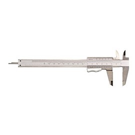 CNC QUALITÄT Pocket Vernier Caliper for Left-Handed Users, Measuring Range 150 mm, Momentary Detect