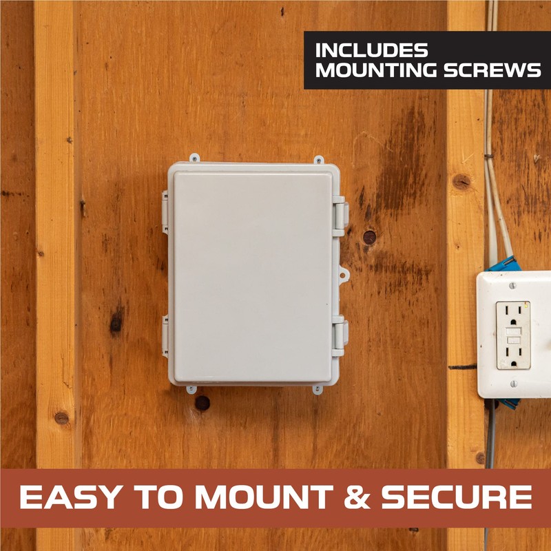 Iron Forge Cable Waterproof Junction Box - Outdoor Electrical Enclosure