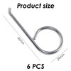 TYGFRT 6 Piece Wheel Cap Puller, Wheel Bolt Cover, Wheel