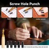 Yakamoz Japanese Screw Punch with 6 Tips (1.5-4.0mm) - Semi-Automatic