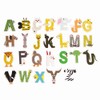 Iron On Patch Alphabet Animal (U)
