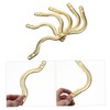 GRIRIW 6pcs Billiards Net Bracket Durable Pool Table Pocket Fixing