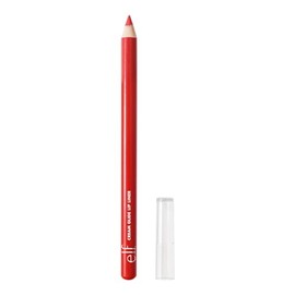 e.l.f. Cream Glide Lip Liner, lápiz altamente pigmentado para dar forma y esculpir labios, acabado semimate, vegano y libre de crueldad, Red Receipt