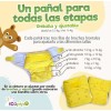 Pañales Ecológicos Ecopipo G4 Velcro Lindos Diseños.