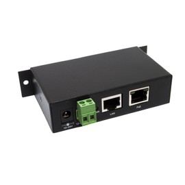 ExSys EX-6007PoE -Power over Ethernet (PoE) Injector for Gigabit IEEE 802.3af / at Power