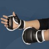 Boxing training half-gloves Velcro gloves gloves fingerless training sandbag kickboxing punch / 권투 훈련 반장갑 벨크로 글로브 글러브 손가락 뚫린 훈련 샌드백 킥복싱 펀치
