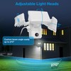Olafus 80W Plug in Flood Lights Dusk to Dawn Outdoor