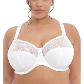 Elomi Women's Full Coverage Bra with Full Coverage, Opaque, White