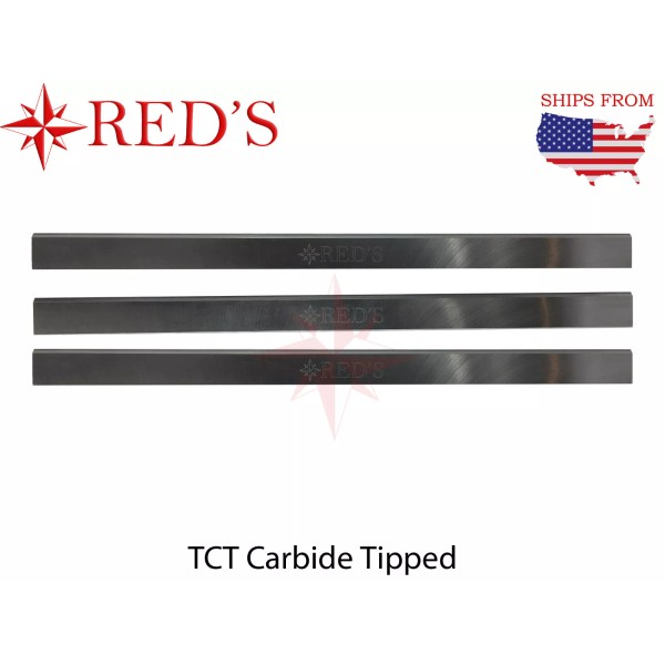 REDS 16-1/4 X 1-1/4 X 5/32 TCT CARBIDE PLANER BLADES