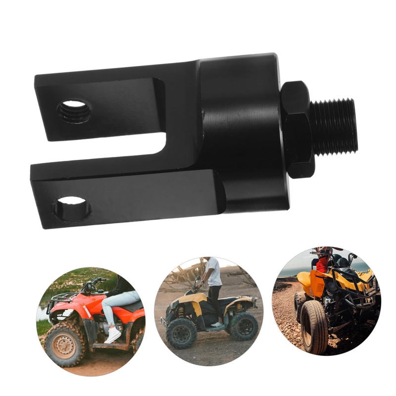 ULTECHNOVO Aluminum Motorcycle Shock Extender Heightening Adapter for Off Road