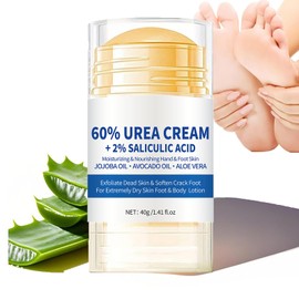 COFALDA Crema Hidratante para Pies, Crema de Urea Con 60% de Urea Más 2% de ácido Salicílico para Hidrata Pies Resecos y Agrietados