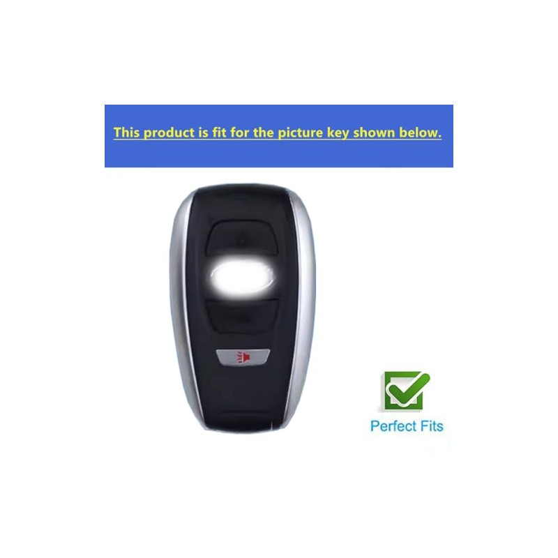 Rilnaewn ABS Car Model Key Protective Cover Fits for Subaru