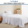 YnM French Linen Sheet Set - Cozy, Skin-Friendly, and Eco-Friendly