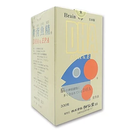 Shenxiantang green back fish essence DHA&amp;EPA 330 grains refined fish oil processed food
