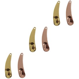 Healeved 3sets Mini Portable Makeup Spatula Beauty Tool for Skincare Moisturizers Face Masks Home Salon 2pcs*3