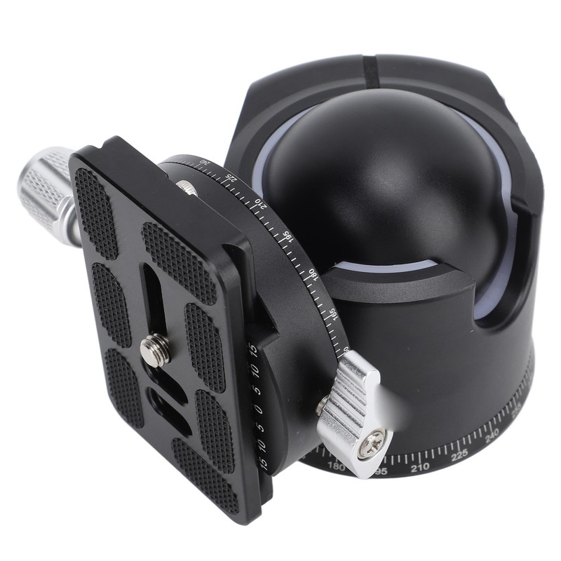 Panoramic Tripod Head Dual Panorama Low Gravity 360 Degree Rotating