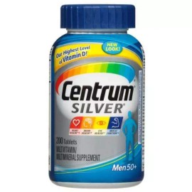 Centrum Silver Men Multivitamin / Multimineral Supplement 200 Tablet  (Exp:12/25