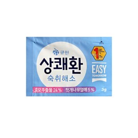 Qoo Won Refreshing Tablet for Hangover Relief 3g 2 Packs x 10 Boxes (Total 20 Packs), 60g, 1 Piece