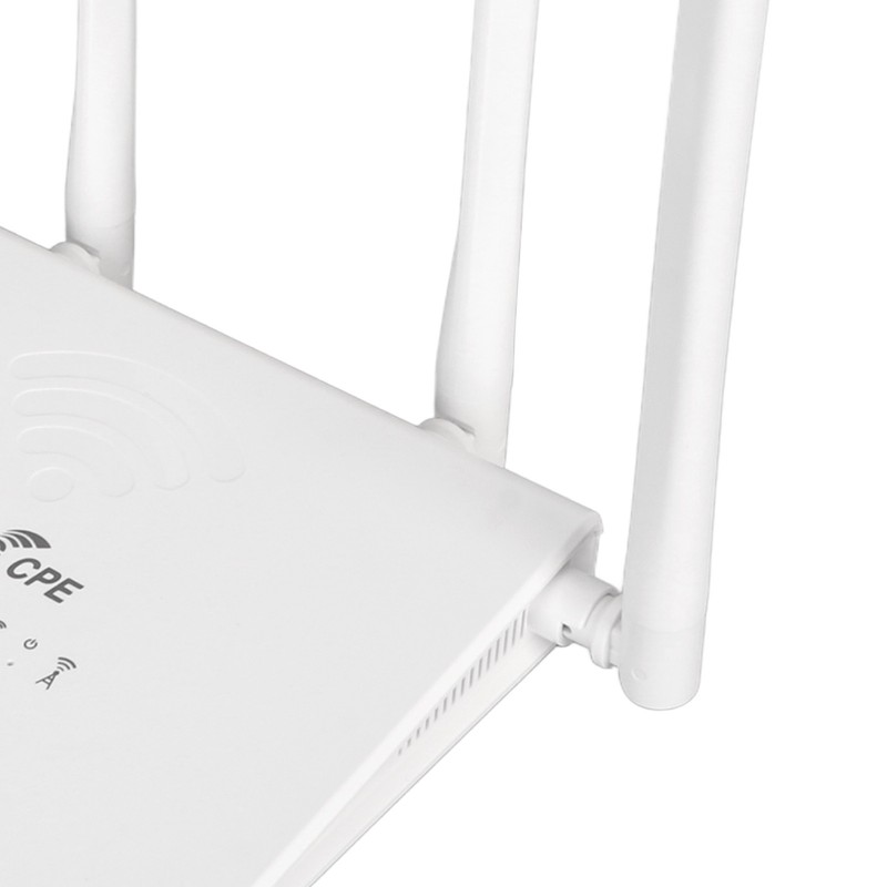 4G WiFi Router 300Mbps Standard SIM Card Slot 4 Antennas
