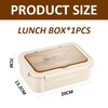 MEMOFYND 1 Piece School Lunch Box, Sealed Lunch Box, Breakfast