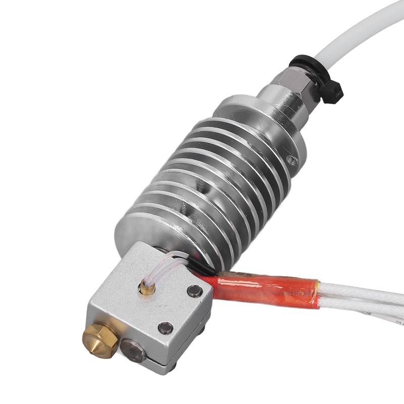 3D Printer Hotend 0.4mm Brass Nozzle Even Heating Smoothly Output