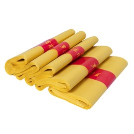 Ancestor Money Joss Paper Bank Notes Gold Foil Chinese 500pcs Yellow Worship Paper for Funeral & Qingming Festival , Bring Good Fortune , Ancestor Money to burn