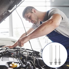 Ouligay 3pcs 18g Grease Gun Needle, Grease Needle for Grease Gun Capacity, Needle Grease Fitting, Grease Injector Needle for Lubricating Machines, Bicycle Chains, Impact Wrenches, Etc