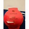 Nostalgia MyMini Waffle Maker Red 5 Inch Non-Stick Compact Size