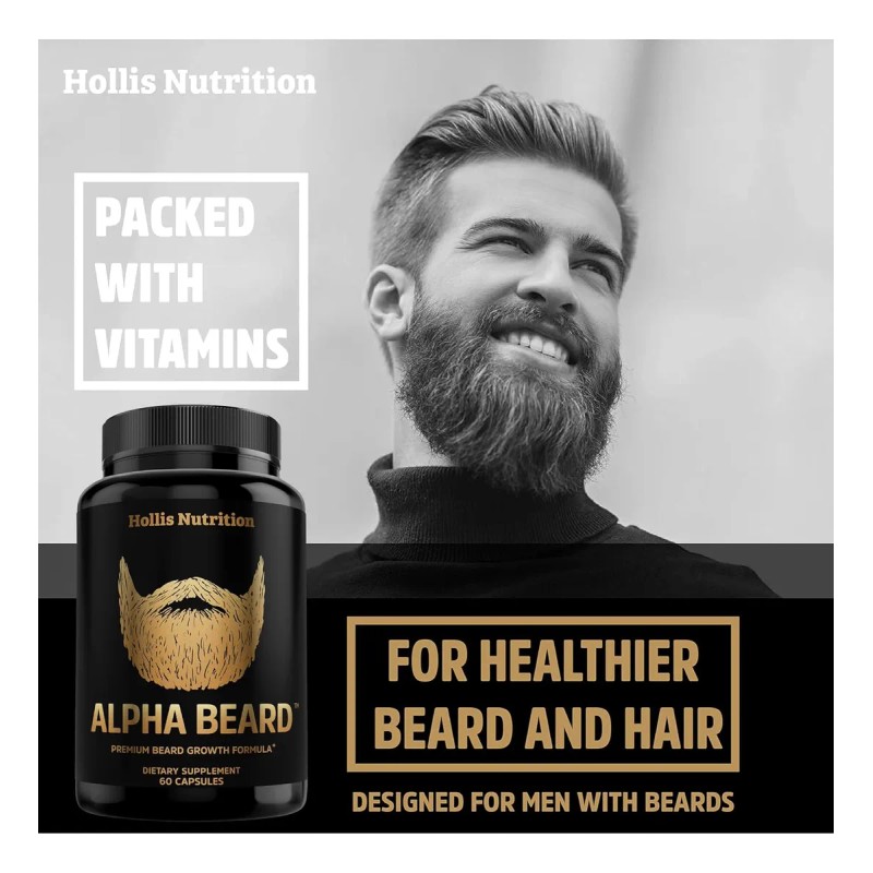 Vitaminas Alfa Para El Crecimiento De La Barba | Biotina