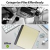 MAKUANG Document Organizer,Folio Folders with Pockets,File Organizer for Paper,Important Documents,