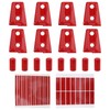AUTOKAY Door Hinge Covers for Jeep Wrangler JK Unlimited 4-Door