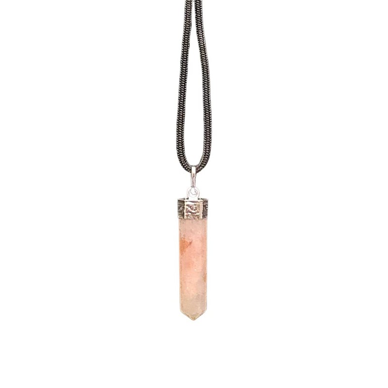 VIE VIE Pencil Pendant, 25-30mm (Sunstone)