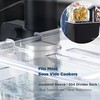 CURTA 12 Qt Sous Vide Container Kit with Notched Lid,