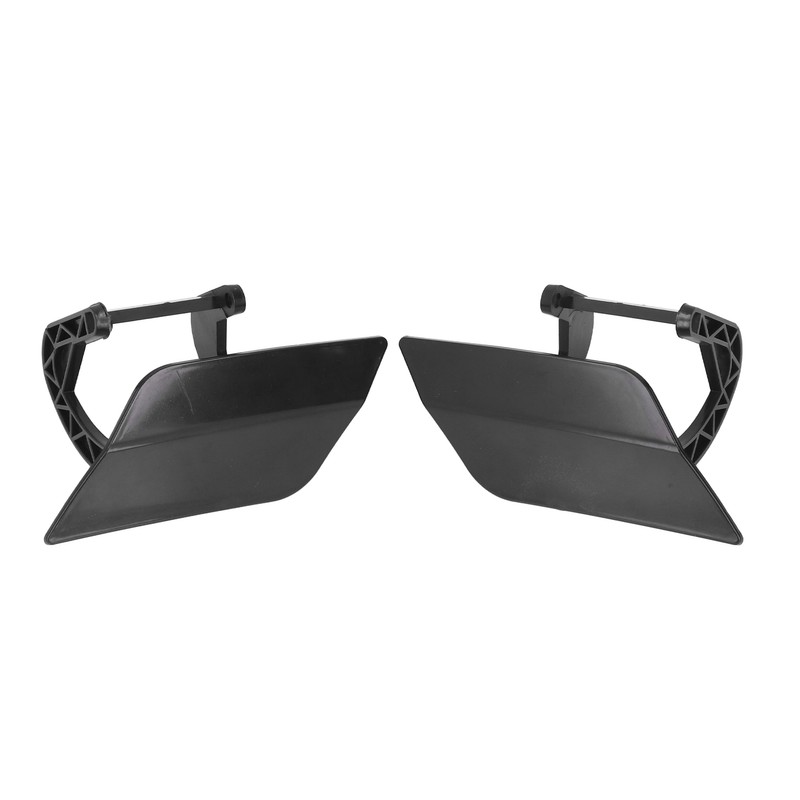 1 Pair Left Right Bumper Headlight Washer Nozzle Cover Bumper