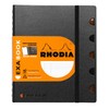 RHODIA 132576C - Exabook Black A5+ Refillable Organizer Notebook |