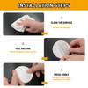 BIGTEETH Anti Slip Shower Stickers Bathtub Non Slip Stickers 16pcs