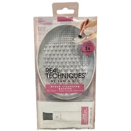 Real Techniques Brush Cleaning Palette w/ Cleansing Gel~ Real Techniques By Sam & Nic *NEW*
