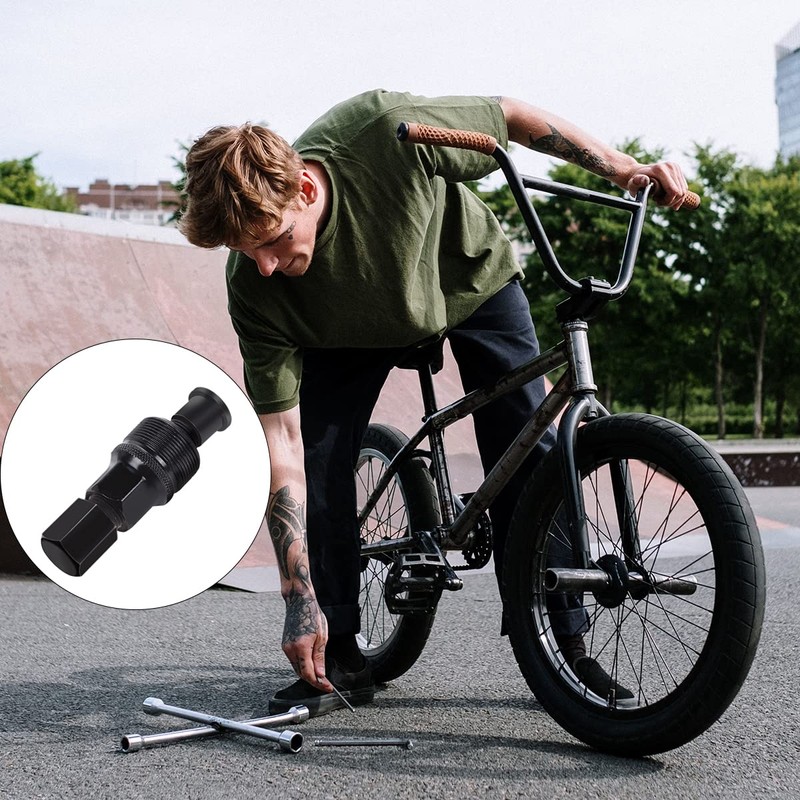 GLADFRESIT Bicycle Crank Remover Tool, Premium Hand Tool for Mountain