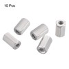 sourcing map M4 x 0.7-Pitch 12mm Length 304 Stainless Steel