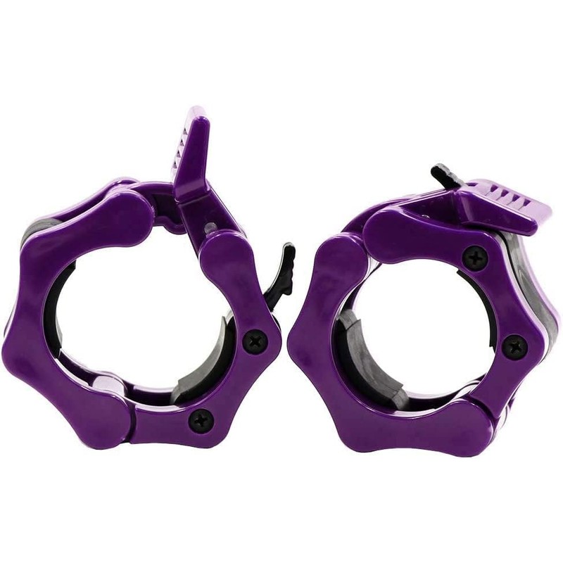 GW Tech Barbell Clamps 2 inch, Heavy Duty Exercise Collars