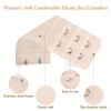 Megecaa 9 Pcs Bra Extender 2 Hook 3 Row, Women's