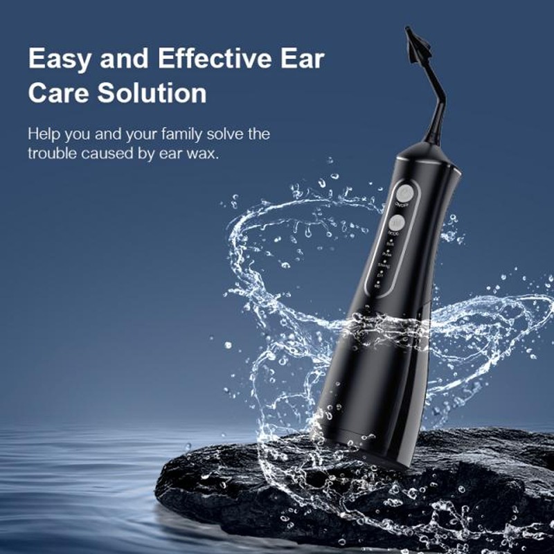 Water Powered Ear Cleaner IPX7 Waterproof 4 Cleaning Modes Portable