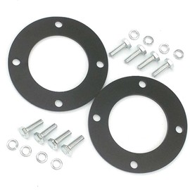 2 Pcs 3/16" Deck Spindle Reinforcement Ring for John Deere D100 D110 D120 D130 D140 D160 LA105 LA165 X110 X120 X140 Plate Steel with Bolts Mower